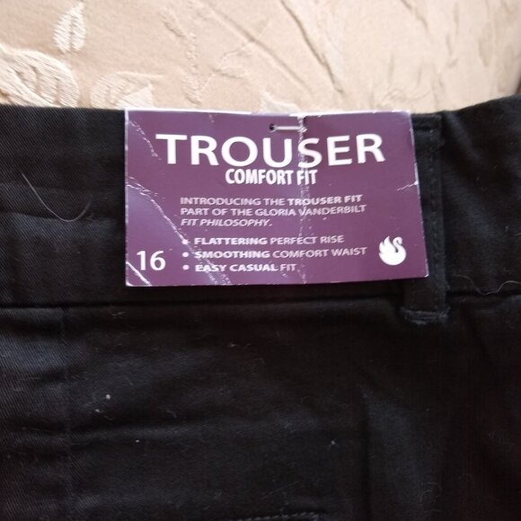 Gloria Vanderbilt missy Charlene trouser comfort fit - Picture 4 of 7